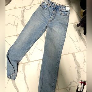 Abercrombie 90s straight ultra high rise